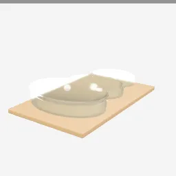Baking Dish Set low-poly 3D model (4,524 tris)