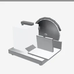 Deli Slicer low-poly 3D model (3,980 tris)