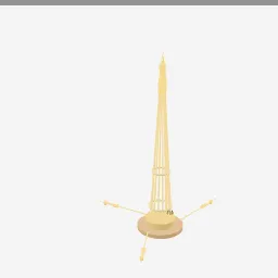 Wheat Sheaf low-poly 3D model (11,508 tris)