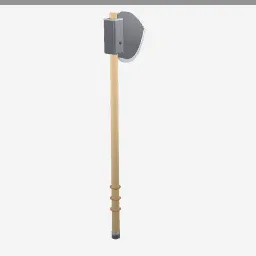 Viking Axe low-poly 3D model (1,524 tris)