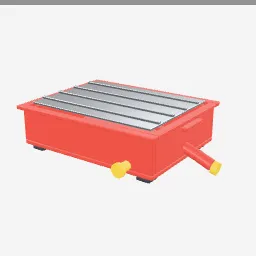 Oil Drain Pan low-poly 3D model (3,472 tris)