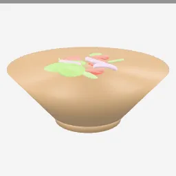 Salad Bowl low-poly 3D model (8,564 tris)