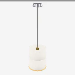 Concrete Pendant low-poly 3D model (5,408 tris)