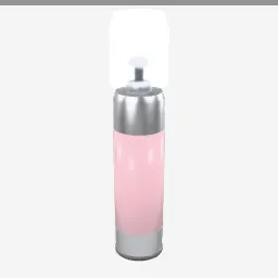 Hair Spray low-poly 3D model (1,728 tris)