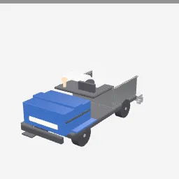 Ice Resurfacer low-poly 3D model (22,204 tris)