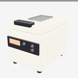 Bread Maker low-poly 3D model (1,892 tris)