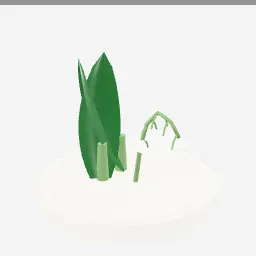 Lily Of The Valley low-poly 3D model (5,624 tris)