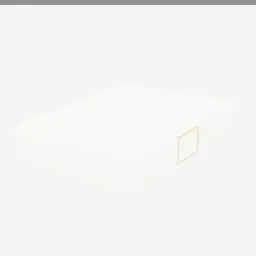 Paper Stack low-poly 3D model (1,080 tris)