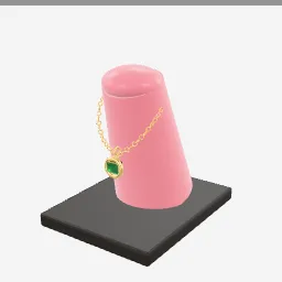 Bust low-poly 3D model (12,600 tris)