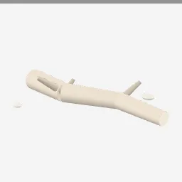 Driftwood low-poly 3D model (2,064 tris)