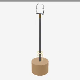 Harpoon low-poly 3D model (2,284 tris)