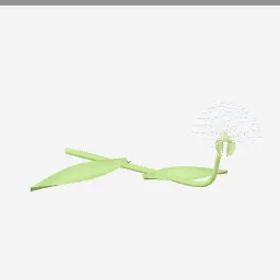 Dandelion low-poly 3D model (39,948 tris)