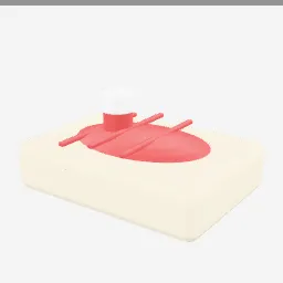 Hot Water Bottle low-poly 3D model (4,944 tris)
