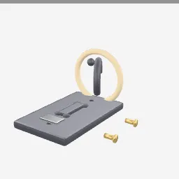 Leash Hook Wall low-poly 3D model (4,408 tris)