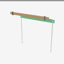 Store Awning low-poly 3D model (5,560 tris)