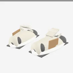 Skate Shoe low-poly 3D model (13,792 tris)