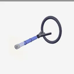Tennis Racket low-poly 3D model (10,328 tris)