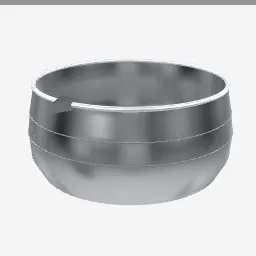 Mixing Bowl low-poly 3D model (10,504 tris)