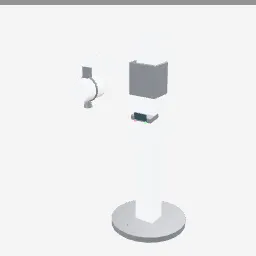 Xray Unit low-poly 3D model (2,468 tris)