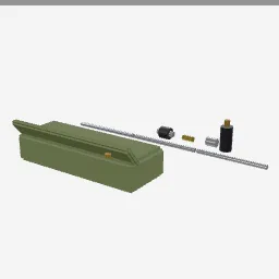 Cleaning Kit low-poly 3D model (1,040 tris)