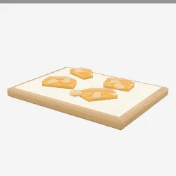 Peanut Brittle low-poly 3D model (4,056 tris)