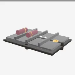 Velvet Display Tray low-poly 3D model (8,680 tris)