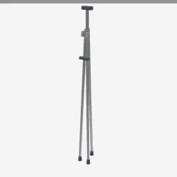 Crutch low-poly 3D model (2,588 tris)