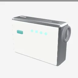 Power Bank low-poly 3D model (1,460 tris)