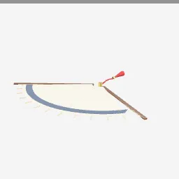 Sensu Fan low-poly 3D model (2,464 tris)