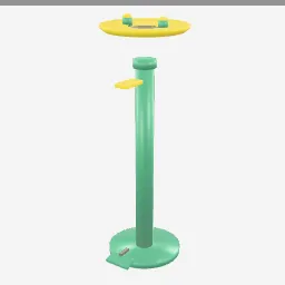 Eyewash Station low-poly 3D model (2,988 tris)