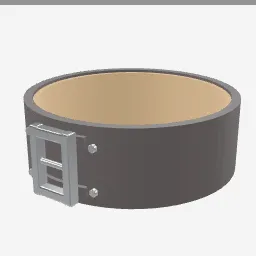 Weightlifting Belt low-poly 3D model (2,708 tris)