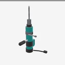 Rotary Hammer low-poly 3D model (3,280 tris)