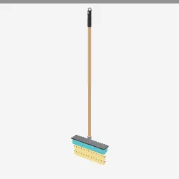 Broom low-poly 3D model (3,924 tris)