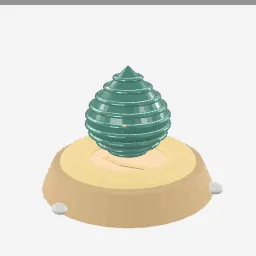 Dragon Egg low-poly 3D model (14,180 tris)