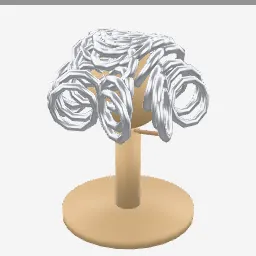 Mail Coif low-poly 3D model (7,664 tris)