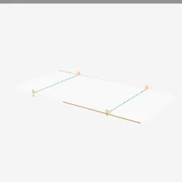 Plywood Sheet low-poly 3D model (252 tris)
