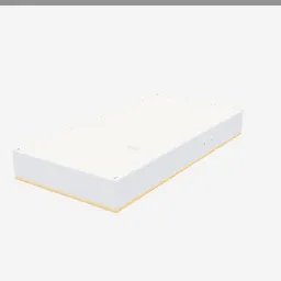 Mattress Single low-poly 3D model (9,260 tris)