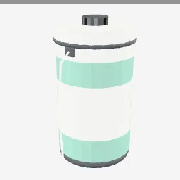 Floss low-poly 3D model (4,060 tris)
