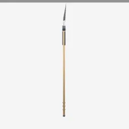 War Scythe low-poly 3D model (1,644 tris)