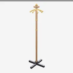 Coat Rack Stand low-poly 3D model (11,084 tris)