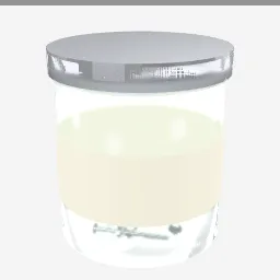 Nails Jar low-poly 3D model (4,212 tris)