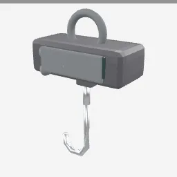 Luggage Scale low-poly 3D model (2,248 tris)