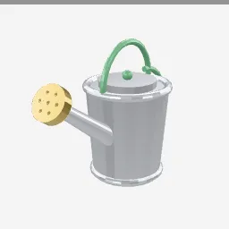 Watering Can low-poly 3D model (3,982 tris)