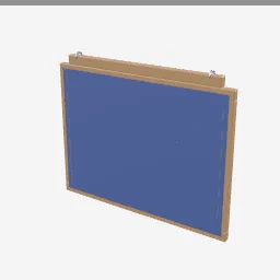 Wall Star Chart low-poly 3D model (3,184 tris)