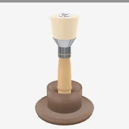 Neck Duster low-poly 3D model (2,178 tris)