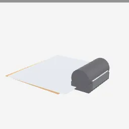 Sandpaper Set low-poly 3D model (256 tris)