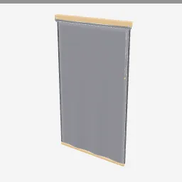 Blackout Blinds low-poly 3D model (5,512 tris)