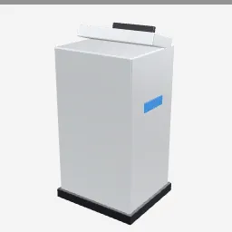 Atm Machine low-poly 3D model (1,512 tris)