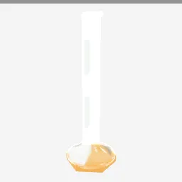 Graduated Cylinder low-poly 3D model (2,452 tris)