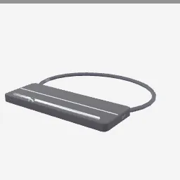 Money Belt low-poly 3D model (3,500 tris)